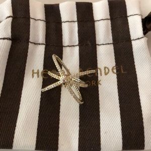 Henry Bendel Gold Orbital Ring